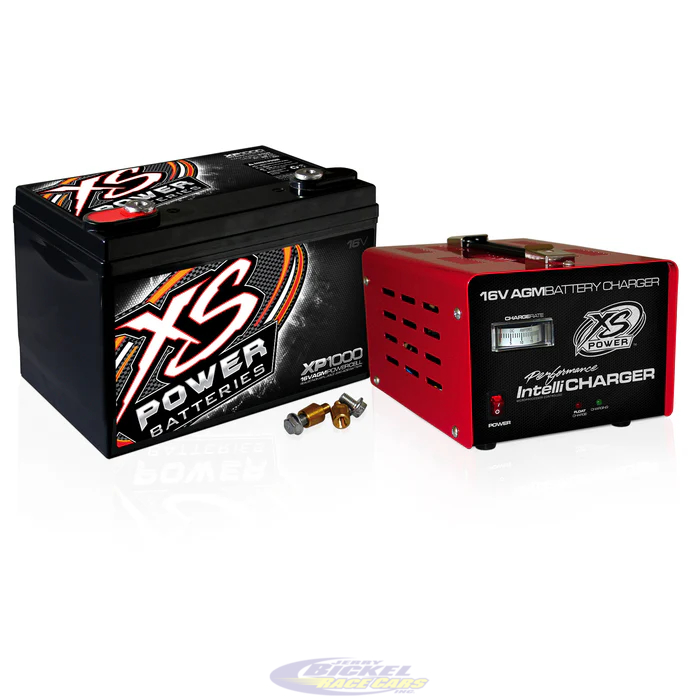 XS Power 16 Volt Battery XP1000 &1004 INTELLI Charge COMBO
