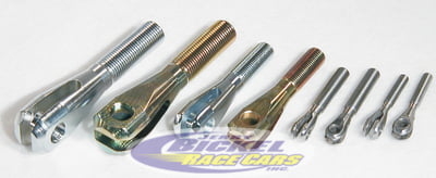 Threaded Clevis (1/2"-20 RH, Bolt 3/8", Slot 1/4")